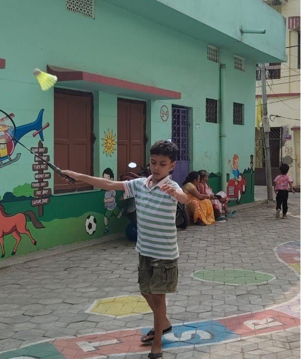 Aahan Plying in communities